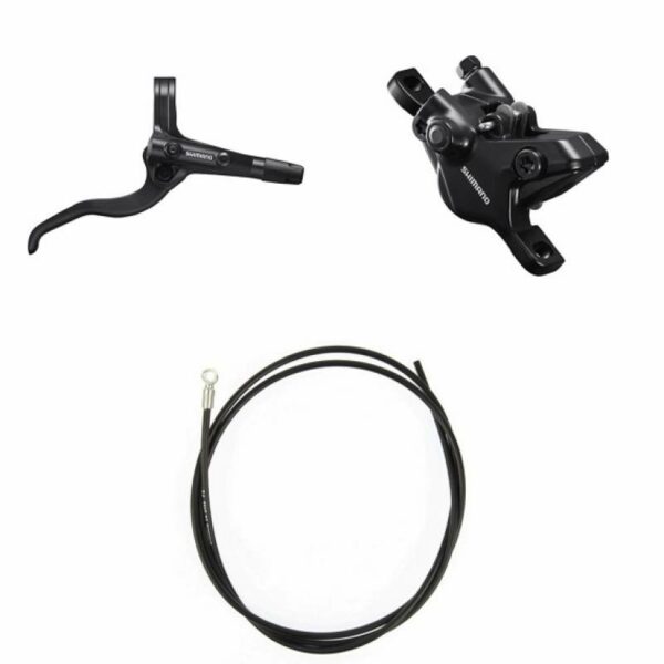 SHIMANO Kit Freno Disco Tras. 2 Pist. BL-MT401 + BR-MT410 + Latig.