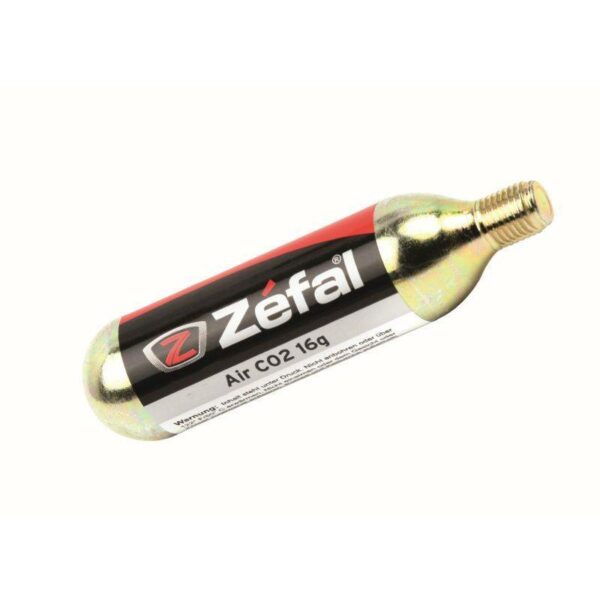 CARTUCHO DE AIRE ZEFAL CO2 16 g CON ROSCA